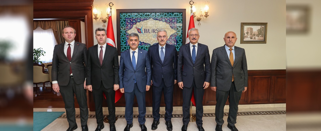 İşyurtları Kurumu Başkanı Sayın Hüsnü Gezginci'den Bursa Valisi Sayın Erol Ayyıldız’a Ziyaret